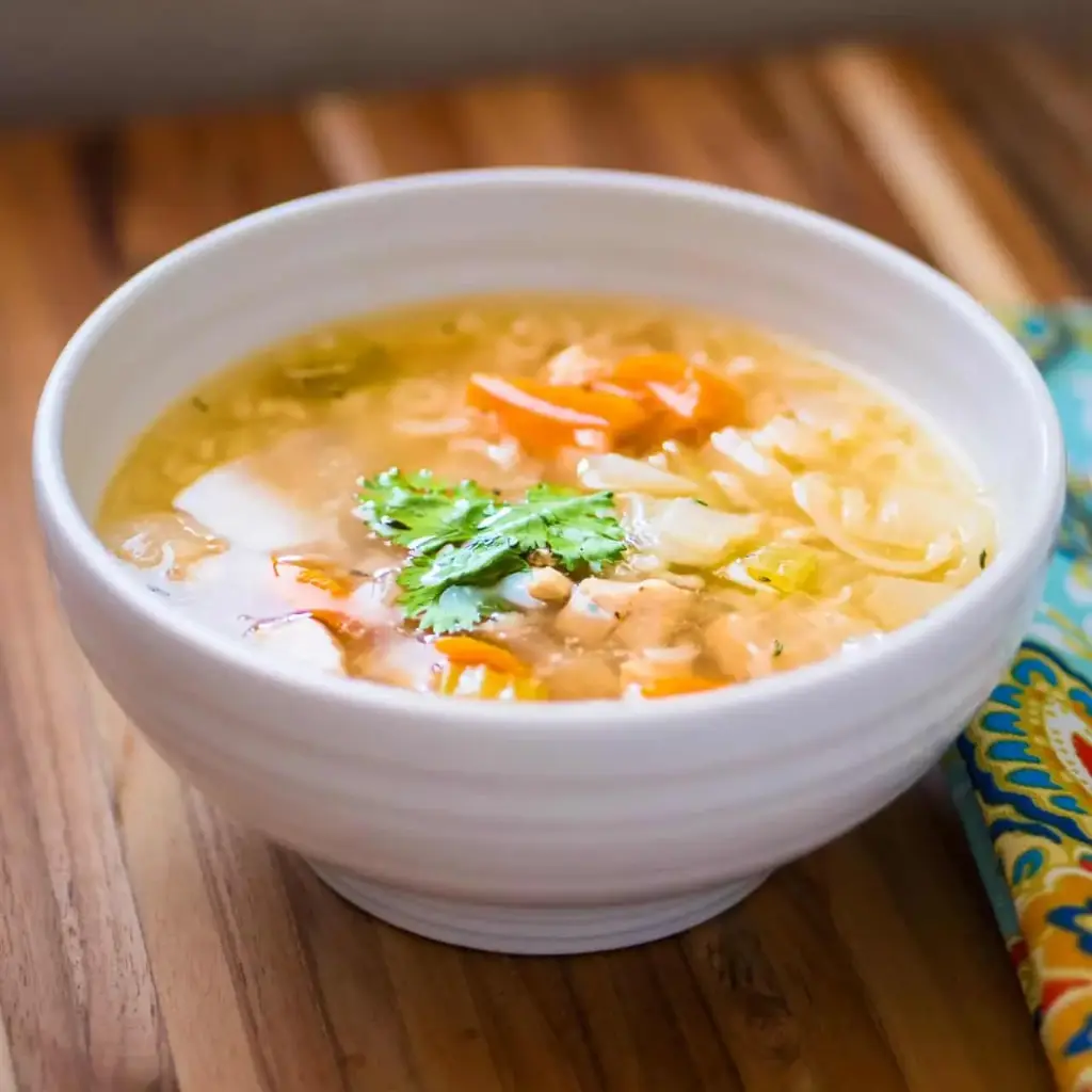 Hot & Sour Chicken Soup