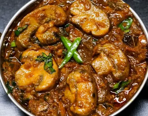 Mushroom Pepper Masala